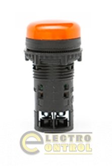 Лампа сигнальная ETI 4771705 LED матовая ELPI-024С-A 24V AC/DC оранжевая