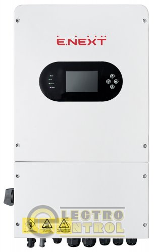 Инвертор гибридный Enext i096001 однофазный e.inv.h1.industrial.48.6000 48/230В 6000Вт