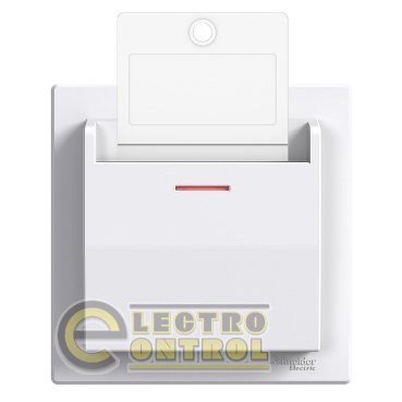 Вимикач Schneider Electric EPH6200121 Asfora картковий білий