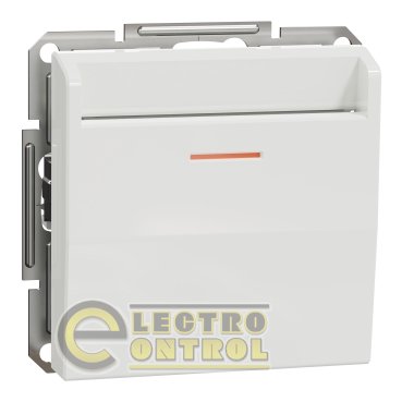 Выключатель Schneider Electric EPH6270121 Asfora карточный белый без рамки
