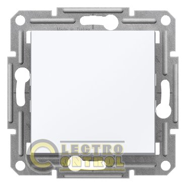 Вимикач Schneider Electric EPH0270121 Asfora двополюсний білий без рамки