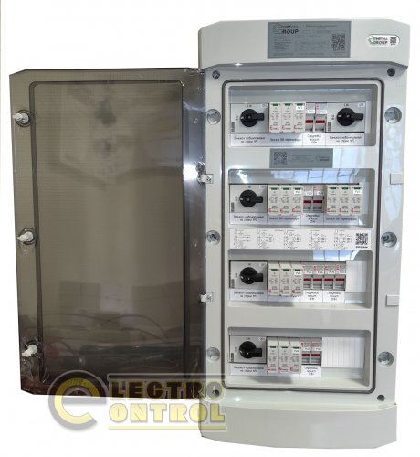 Щит защиты инвертора 5 стрингов DC