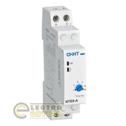 Реле времени CHINT 258326 NTE8-10A (задержка времени выключения) 0.1-10с 1НО AC230V