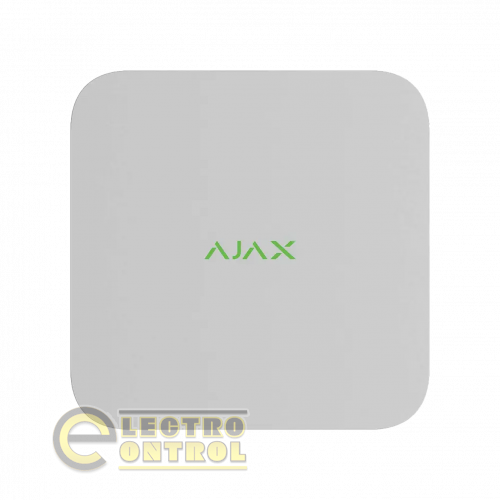Мережевий відеореєстратор Ajax NVR (8ch) (8EU) на 8 каналів білий