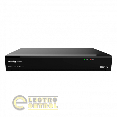 IP видеорегистратор 16-канальный 12MP NVR GreenVision GV-N-I017/16