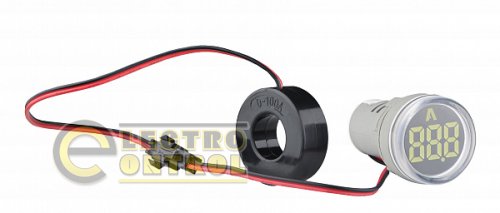 Светосигнальная арматура АСКО A0190010162 с индикатором тока серии U-ADM-A ᴓ22мм круглая белая Светосигнальная арматура АСКО A0190010162 с индикатором тока серии U-ADM-A ᴓ22мм круглая белая