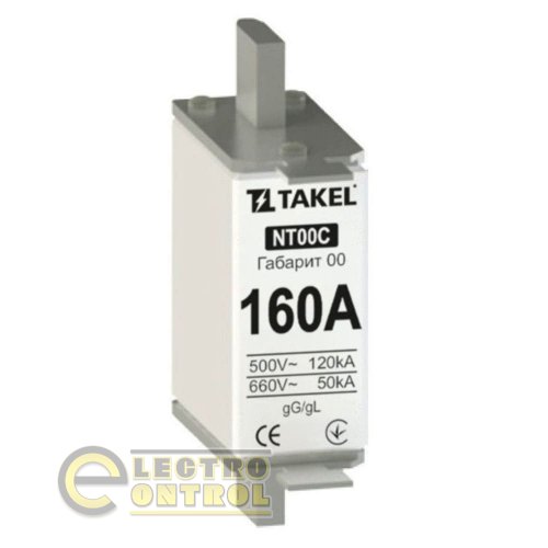 Плавкая вставка предохранителя Takel 510526 NT00С 160А