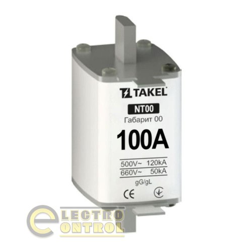 Плавка вставка запобіжника Takel 510542 NT00 100А