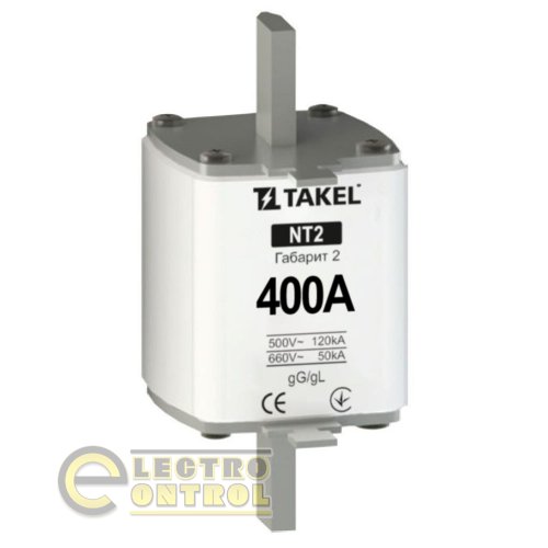 Плавкая вставка предохранителя Takel 510585 NT2 400А