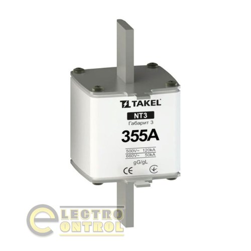 Плавка вставка запобіжника Takel 510592 NT3 355А
