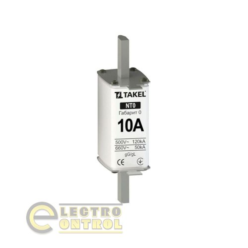 Плавка вставка запобіжника Takel 510550 NT0 10А