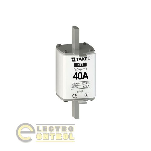 Плавкая вставка предохранителя Takel 510564 NT1 40А