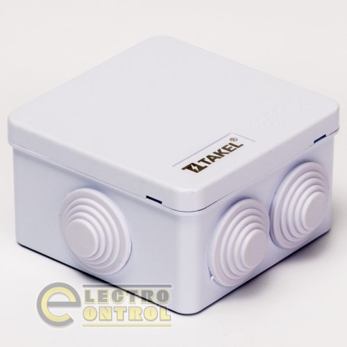 Коробка Takel 503004 распределительная влагостойкая ІР55 85х85х50