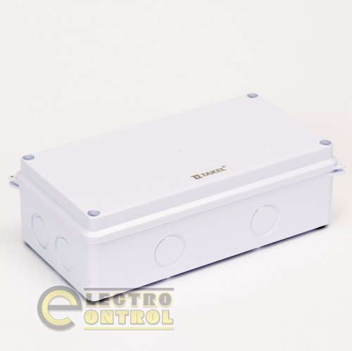 Коробка Takel 503407 розподільча без отворів вологостійка ІР65 200х100х70
