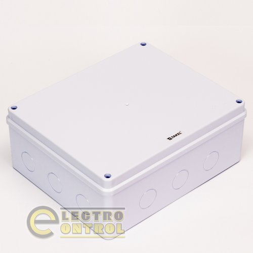 Коробка Takel 503411 распределительная без отверстий влагостойкая ІР65 300х250х120