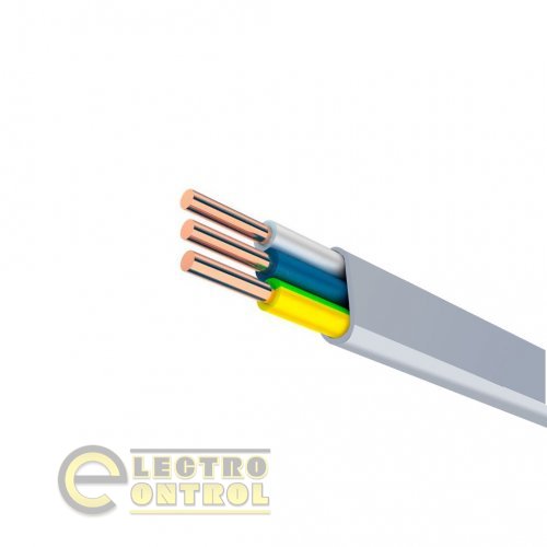 Кабель силовий Каблекс KUc15g-334 ВВГнг-LS-П 3х4 5клас