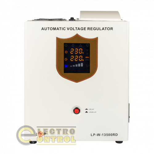 Стабилизатор напряжения LogicPower LP-W-13500RD (8100Вт/7 ступ)