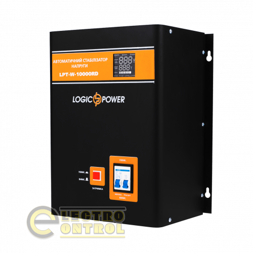 Стабілізатор напруги LogicPower LPT-W-10000RD BLACK (7000W)