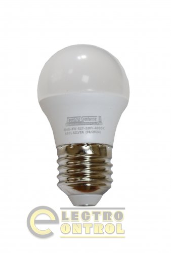 Светодиодная лампа TechnoSystems LED Bulb SILVER 5W TNSy5000600 E27 4000K 450 lm TNSy5000600 G45