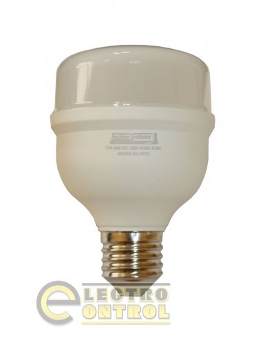 Светодиодная лампа TechnoSystems LED Bulb GOLDEN 20W TNSy5000044 E27 6500K 2100 lm T80  220-240V/50-60Hz 220° 30.000 Hrs