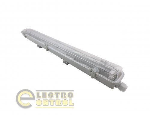 Світильник накладний (без ламп) Technosystems LED LFB TNSy5000025 IP65 Slim 1×1200 T8