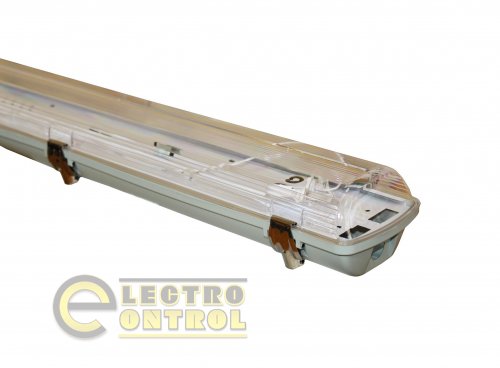 Промисловий світильник (без ламп) Technosystems LED LFB TNSy5001207 2*1200 T8 IP65 Golden