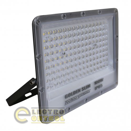 Прожектор Technosystems LED 100W GOLDEN Slim TNSy5001195 220V 11000lm 4000K IP65