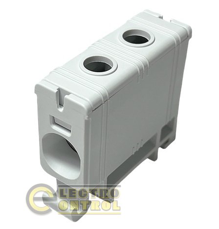 Клемма Промфактор FT1095F 1Р Cu:16-95/Al:16-95 16-95мм2 серая