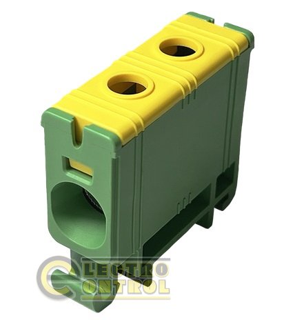 Клема Промфактор FT1150G 1Р Cu:35-150/Al:35-150 35-150мм2 жовто-зелена