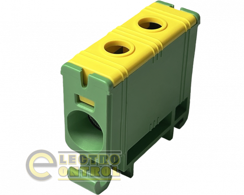 Клемма Промфактор FT1050G 1Р Cu:2.5-50/Al:6-50 6-50мм2 жёлто-зелёная