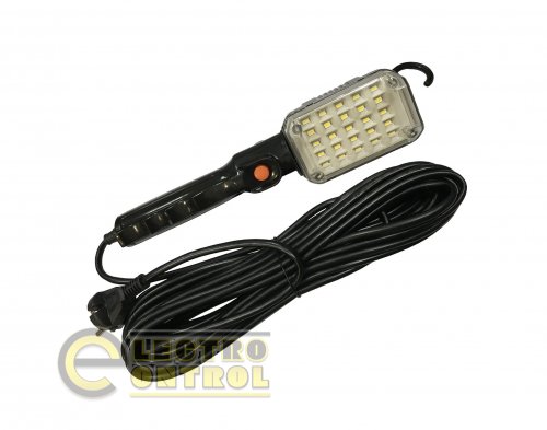 Переносной LED светильник Technosystems СП3-5М 9Вт TNSy5000910 с выключателем Чёрный