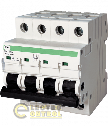 Модульний вимикач Промфактор FSD34100 силовий FSD3 4P 100A