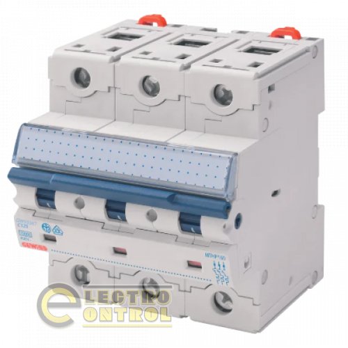 Автоматический выключатель Gewiss GW93387 MTHP160 3P D 80А 16кA