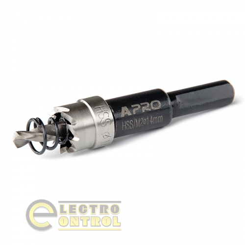 Сверло корончатое Ø 18мм APRO 812053 HSS/М2