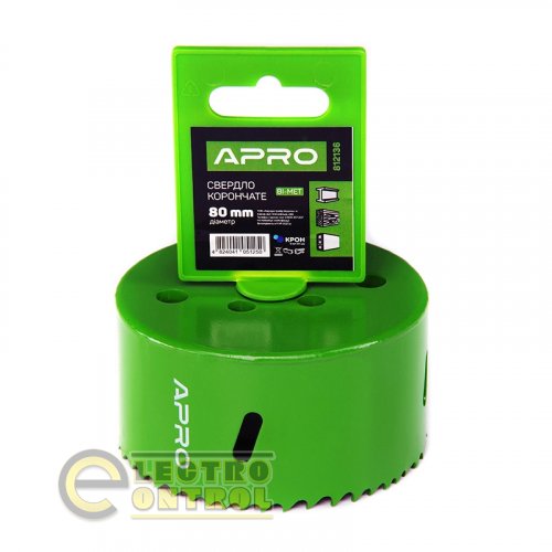 Сверло корончатое Ø 42мм APRO 812120 Bi-Met