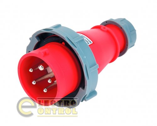 Вилка переносная Technosystems 0152 PRO 16А 3Р+PЕ+N TNSy5502042 380В IP67