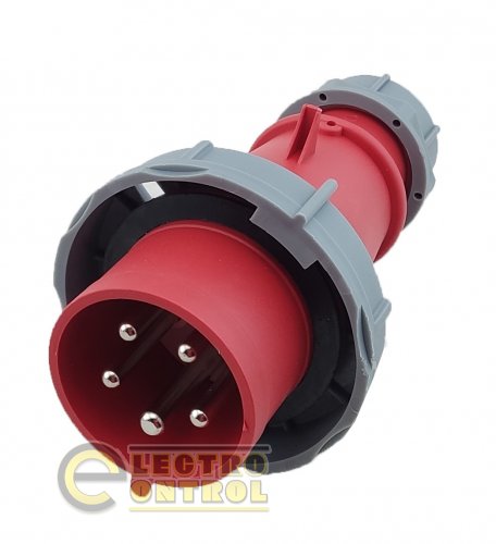 Вилка переносная Technosystems 0252 PRO 32А 3Р+PЕ+N TNSy5502045 380В IP67