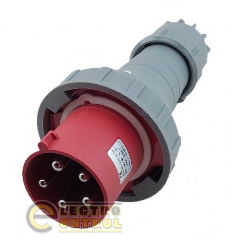 Вилка переносная Technosystems 0352 PRO 63А 3Р+PЕ+N TNSy5502491 380В IP67
