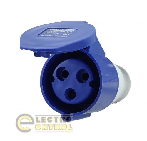 Розетка переносная Technosystems 223 32А 2Р+PЕ TNSy5500419 220В IP44