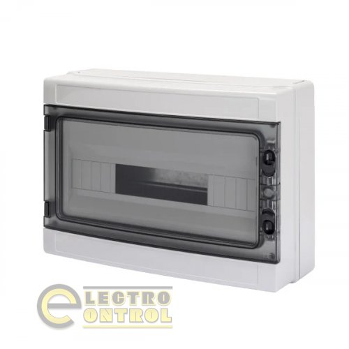 Корпус пластиковий Gewiss GW40106 40 CD навісний 18М (410x285x140) прозорі дверцята ІР65 Корпус пластиковий Gewiss GW40106 40 CD навісний 18М (410x285x140) прозорі дверцята ІР65