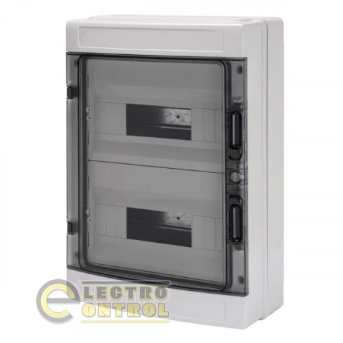 Корпус пластиковый Gewiss GW40104 40 CD навесной 24М (298x420x140) прозрачная дверца ІР65 Корпус пластиковый Gewiss GW40104 40 CD навесной 24М (298x420x140) прозрачная дверца ІР65