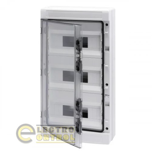 Корпус пластиковый Gewiss GW40105 40 CD навесной 36М (298х570х140) прозрачная дверца ІР65 Корпус пластиковый Gewiss GW40105 40 CD навесной 36М (298х570х140) прозрачная дверца ІР65