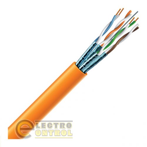 LAN-кабель (вита пара) ЗЗКМ 7091036 Cat 6A S/FTP 4x2x23 AWG LSZH
