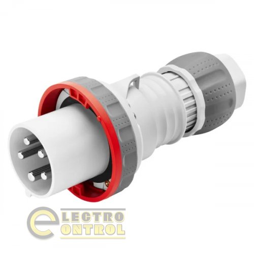 Вилка Gewiss GW61053H переносная IEC 309 HP IP67 3P+N+E 63A 400V 6H