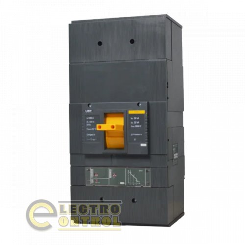 Автоматичний вимикач UEC MCCB-PCB-43-3-1600E PCB43 3Р 1600А 50кА з електронним розчіплювачем РR211
