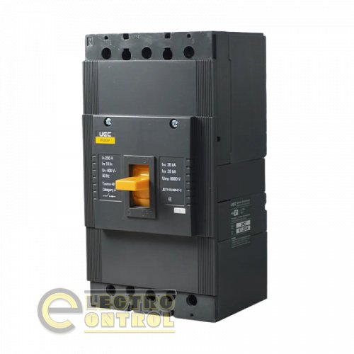 Автоматичний вимикач UEC MCCB-PCB-37-3-0250 PCB37 3Р 250А 35кА