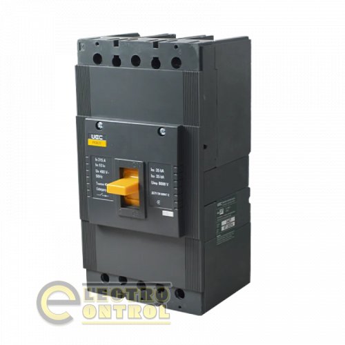 Автоматичний вимикач UEC MCCB-PCB-37-3-0315 PCB37 3Р 315А 35кА