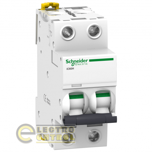 Автоматичний вимикач Schneider-Electric A9F84203 Acti9 iC60H 2P 3A C