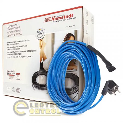 Кабель Hemstedt FS 18 10W/м двужильный для обогрева трубопроводов 10 W/m (ø 8.2 мм) Кабель Hemstedt FS 18 10W/м двужильный для обогрева трубопроводов 10 W/m (ø 8.2 мм)