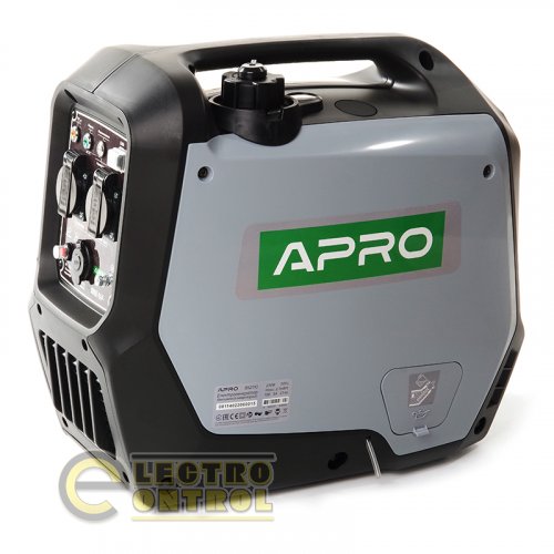 Генератор бензиновый 4-х тактный инверторный 852110-APRO 1.8/2.0 кВт (ручной запуск)